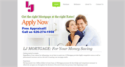 Desktop Screenshot of lj-mortgage.com